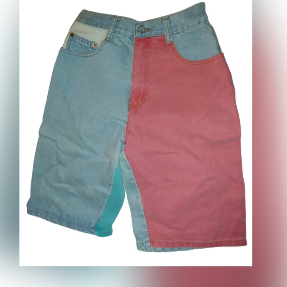 Vintage 90s STEEL Jean shorts